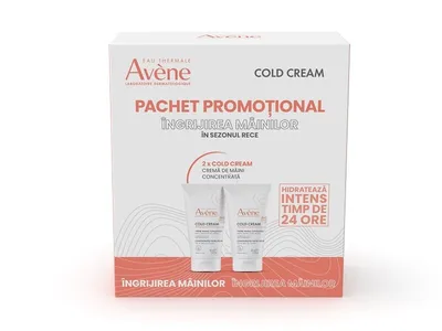 AVENE COLD CREAM CREMA MAINI CONCENTRATA PACHET PROMO 2 50ML