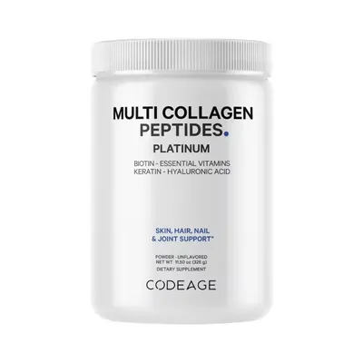 GNC CODEAGE PEPTIDE DE COLAGEN CU BIOTINA SI ACID HIALURONIC 323G