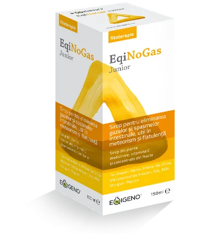 Sirop EqiNoGas Junior, 150 ml, Eqigeno