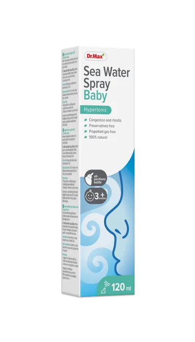 Dr. Max Spray nazal hipertonic Baby, 120ml