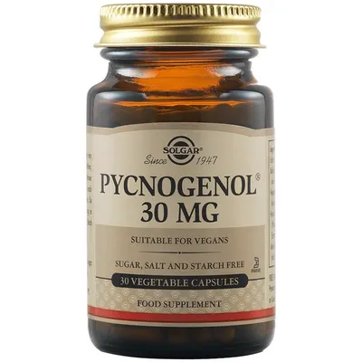 SOLGAR PYCNOGENOL 30MG 30 CAPSULE