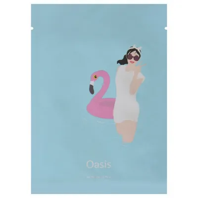 Masca de fata hidratanta cu 7 tipuri A-HA Pack Age Oasis, 25g, Quret
