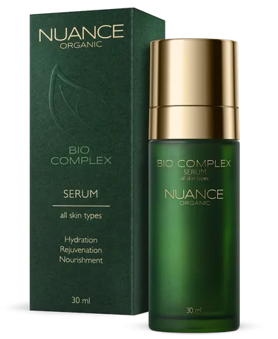 Ser Organic pentru toate tipurile de ten, 30ml, Nuance