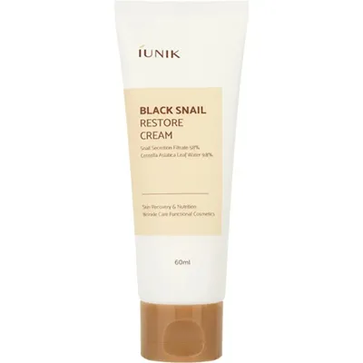 IUNIK Black Snail Crema pentru fata – Hidratare intensa si efect antirid, 60 ml