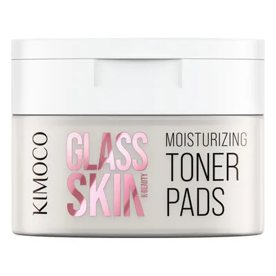 Dischete tonice si hidratante Glass Skin, 60 bucati, Kimoco