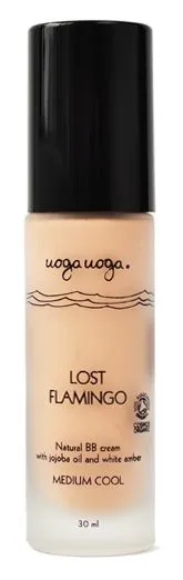 Crema BB cu ulei de jojoba si chihlimbar alb Bio Lost Flamingo, 30ml, Uoga Uoga
