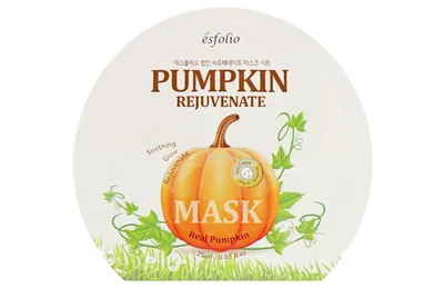 Masca pentru fata rejuvenanta cu extract de dovleac, 28g, Esfolio