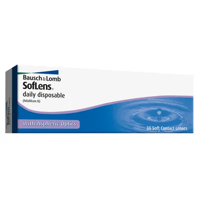 Lentile de contact -2.50 SofLens 1 Day,, 30 bucati, Bausch Lomb