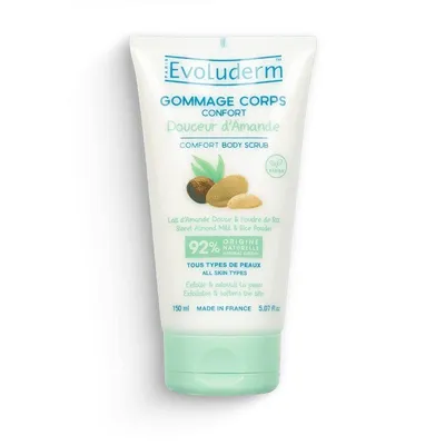 Scrub pentru corp Douceur d'Amande, 150ml, Evoluderm