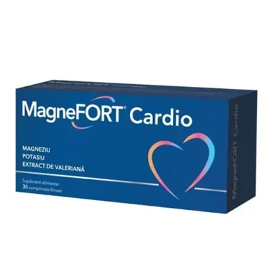 MAGNEFORT CARDIO 30 COMPRIMATE FILMATE BIOFARM