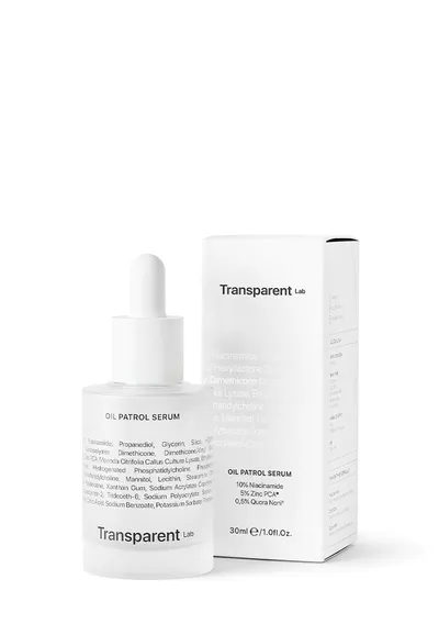 Serum matifiant cu 10% Niacinamide Oil Patrol, 30ml, Transparent Lab