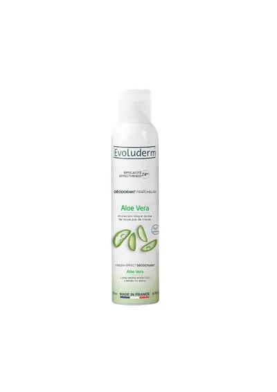 Deodorant cu aloe vera 24H, 200ml, Evoluderm