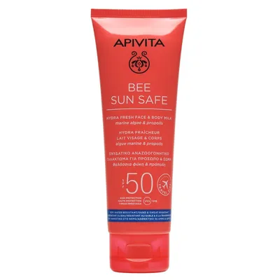 Apivita Sun Crema de fata si corp Hydrafresh SPF50, 100ml