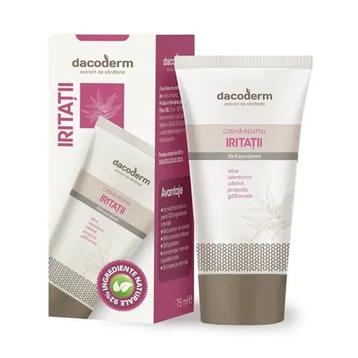 CREMA PENTRU IRITATII DACODERM 75ML DACIA PLANT