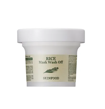 Masca tip wash-off pentru luminozitate cu orez, 100g, Skinfood