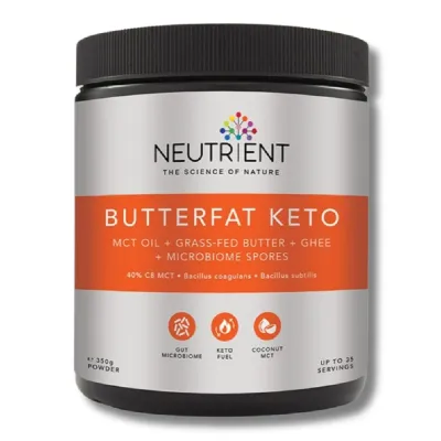 Pudra Butterfat Keto MCT, 350 g, Neutrient