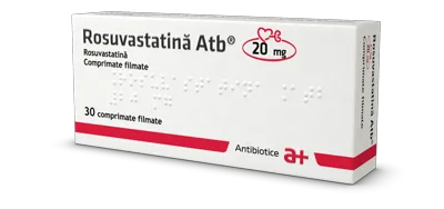 Rosuvastatina ATB 20 mg x 30 compr. film.