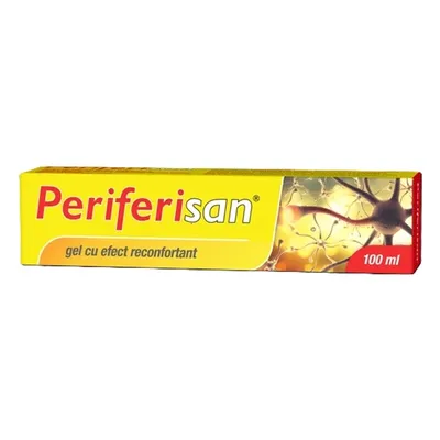 ZDROVIT PERIFERISAN GEL CU EFECT DE INCALZIRE PENTRU SPATE SI UMERI 100ML