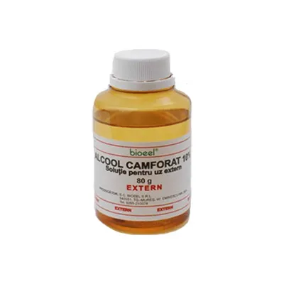 Alcool Camforat 10%, 80g, Bioeel