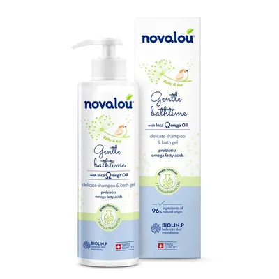 NOVALOU SAMPON SI GEL DE BAIE DELICAT 500ML