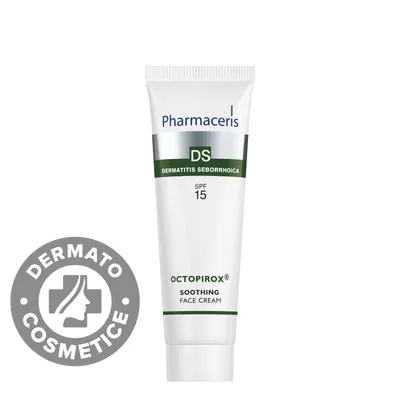 Crema calmanta pentru fata cu SPF15 Octoprirox® DS, 30ml, Pharmaceris