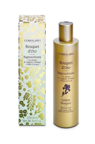 L'Erbolario Gel de dus Golden Bouquet, 250ml