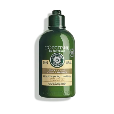 Balsam pentru par fortifiant si pentru volum Aroma Force, 250ml, L'Occitane