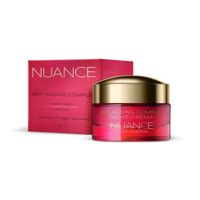 Crema de noapte Anti-Ageing, 50ml, Nuance
