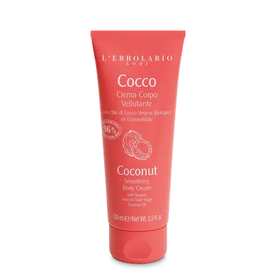 L'Erbolario Crema de corp catifelata Coconut, 100ml