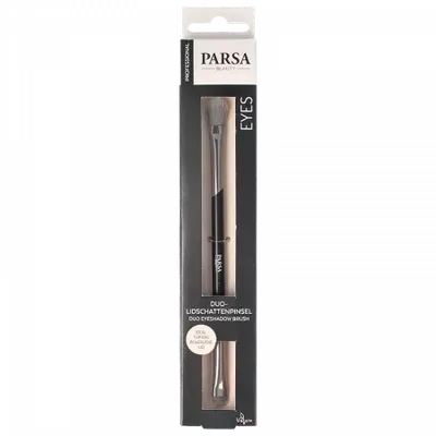 Pensula pentru fard de pleoape cu doua capete, 1 bucata, Parsa Beauty