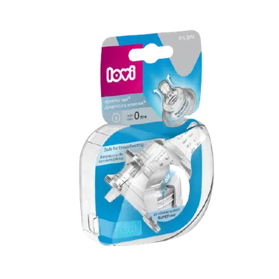 Tetina Dinamica mini, 2 bucati, LOVI