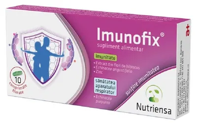 IMUNOFIX 10 COMPRIMATE FILMATE ANTIBIOTICE