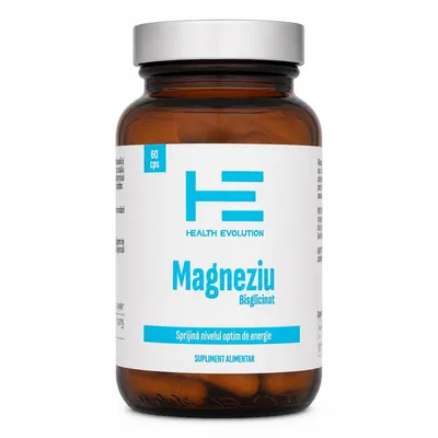 Magneziu Bisglicinat, 60 capsule, Health Evolution
