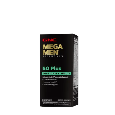 Complex de Multivitamine pentru barbati Mega Men 50 Plus One Daily, 60 tablete, GNC