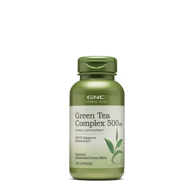 GNC HERBAL PLUS GREEN TEA COMPLEX 500 MG 100 CAPSULE