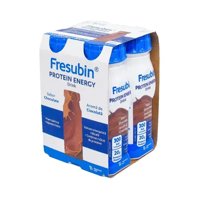 Bautura Fresubin Protein Energy 1,5kcal cu aroma de ciocolata, 4x200ml, Fresenius Kabi