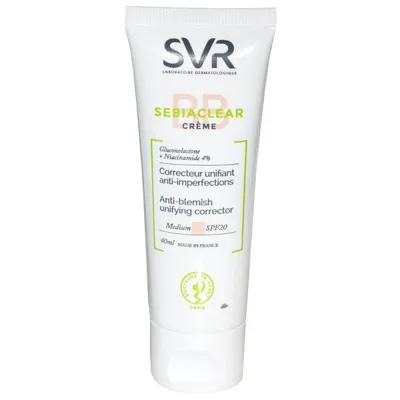 Crema coloranta BB Medium SPF 20 Sebiaclear, 40 ml, SVR