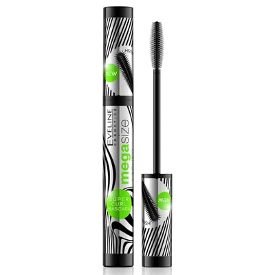 Mascara Mega Size Lashes Curl, 10ml, Eveline Cosmetics