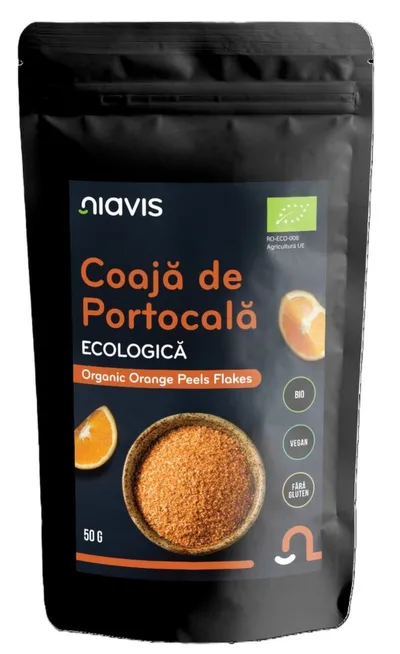 NIAVIS COAJA DE PORTOCALA ECOLOGICA/BIO 50G