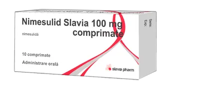 Nimesulid 100mg, 10 comprimate, Slavia Pharm
