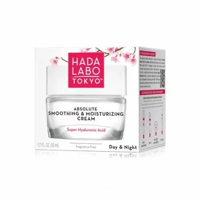 Crema intensiv hidratanta pentru netezirea pielii cu acid hialuronic, 50ml, Hada Labo Tokyo