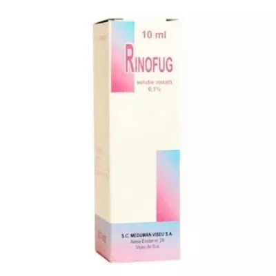 Rinofug picaturi nazale, 1 mg/ml, solutie