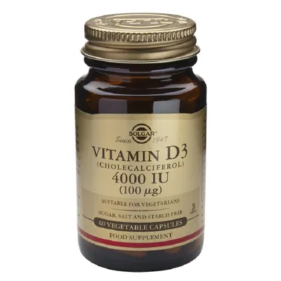 SOLGAR VITAMINA D3 4000IU 60 CAPSULE