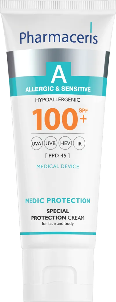 Crema cu protectie speciala SPF100+ A, 75ml, Pharmaceris