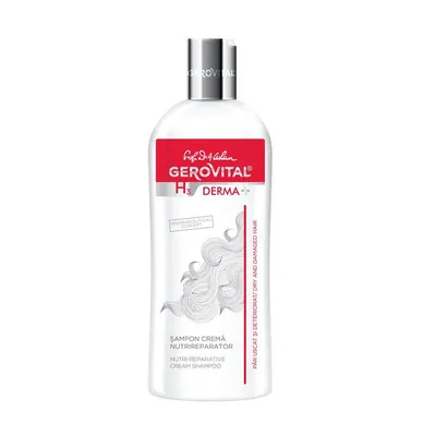 Sampon crema nutrireparator H3 Derma+, 200 ml, Gerovital