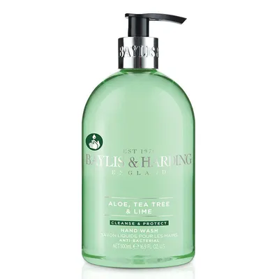 Baylis and Harding Sapun lichid Aloe, Tea Tree & Lamaita - Antibacterian 500ml BMABALHW