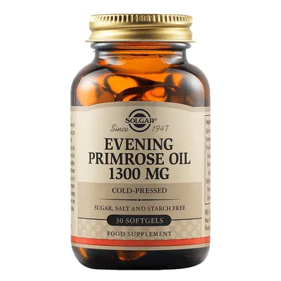 SOLGAR ULEI DE LUMINITA NOPTII 1300MG 30 CAPSULE MOI