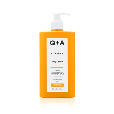 Crema corporala cu Vitamina C, 250 ml, Q+A