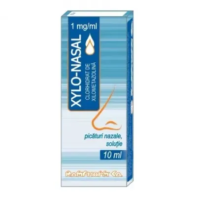 Xylo-nasal picaturi nazale, 1mg/ml, solutie