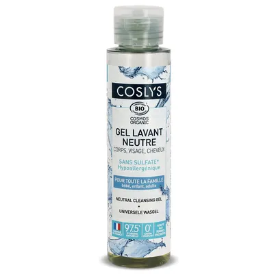 Gel de dus Bio fara parfum Cosmos Organic, 100 ml, Coslys